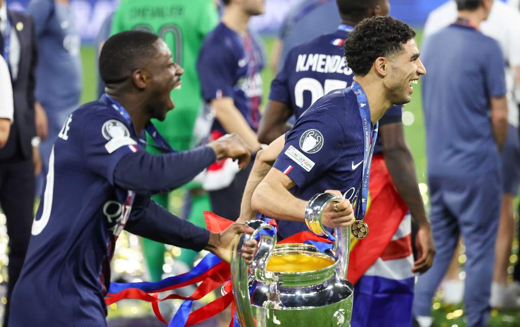Ousmane Dembélé Overjoyed as PSG Edge Arsenal to Retain UCL Title